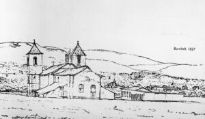DESENHO DE BURCHEL D =A MATRIS DO ROSÁRIO DE PIRENÓPOLIS GO 1827